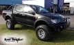 Evazări din plastic Kut Snake pentru Mitsubishi L200 2005-2015 MONSTER 95mm
