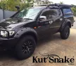 Evazări din plastic Kut Snake pentru Mitsubishi L200 2006-2015 75 mm