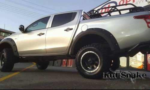 Evazări din plastic Kut Snake pentru Mitsubishi L200 2015+  70mm