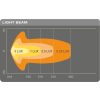   OSRAM Lightbar SX300-CB LEDDL106-CB 12/24V 30W reflector de lumină combinat lumină de lucru
