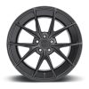   Alumínium felni 19x8.5 ET45 5x114.3 M117 Misano Matte Black Niche Road Wheels