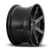   Alumínium felni 19x8.5 ET40 5x108 M192 Altair Gloss Black Matte Black Niche Road Wheels