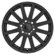 Alumínium felni 18x8 ET52 6x130 Stark Matte Black Mandrus