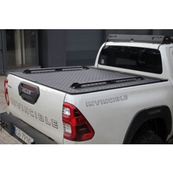   Capac de aluminiu pentru platforma camionului More4x4 pentru Toyota Hilux Revo.