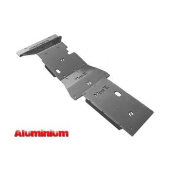   Set protecție placa de bază din aluminiu More4x4 pentru Nissan Navara D23, NP300 2014+ (3buc/ seturi)