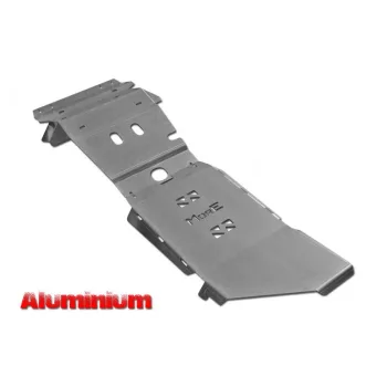   Set protecție placa de bază din aluminiu More4x4 pentru Toyota Hilux Vigo 2011-2015 (2buc/seturi) Pentru bara Z014