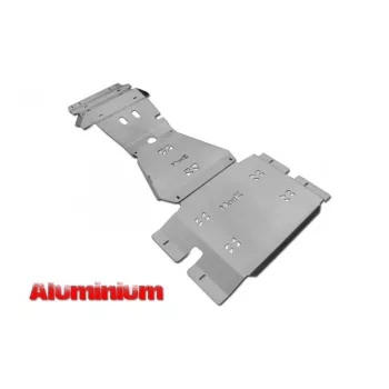   Set protecție placa de bază din aluminiu More4x4 pentru Toyota Hilux REVO 2015+  (3/buc seturi)