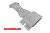 Set protecție placa de bază din aluminiu More4x4 pentru Toyota Hilux REVO 2015+  (3/buc seturi)