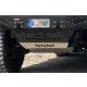 Set protecție placa de bază din aluminiu More4x4 pentru Toyota FJ Cruiser, 2006+ (3 seturi) Diesel Pentru bara Z022