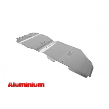   Set protecție placa de bază din aluminiu More4x4 pentru Suzuki Grand Vitara II 2005-2014 (2buc/ seturi) - versiune extinsă