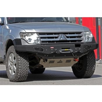   Ocelový přední nárazník More4x4 pro Mitsubishi Pajero V80