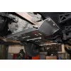   Set protecție placa de bază din aluminiu More4x4 pentru Toyota Land Cruiser J120 (3/buc seturi)