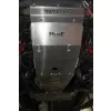   Set protecție placa de bază din aluminiu More4x4 pentru Toyota Land Cruiser J120 (3/buc seturi)
