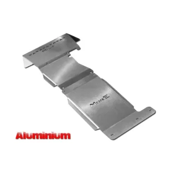   Set de plăci de protecție din aluminiu MorE4x4 pentru Ford Ranger T6/T7 (2011-) cu bara de fabrică (2 buc/kit)