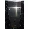   Set de plăci de protecție din aluminiu MorE4x4 pentru Mitsubishi L200, Fiat Fullback (2015-) cu bara de fabrică (3 buc/kit)