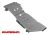 Set protecție placa de bază din aluminiu More4x4 pentru Toyota Hilux Vigo 2011-2015 (2buc/seturi)