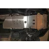   Set protecție placa de bază din aluminiu More4x4 pentru Toyota Hilux Vigo 2011-2015 (2buc/seturi)