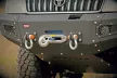 Kit placă de protecție din aluminiu More4x4 pentru Toyota Land Cruiser J90, 1996-2002 (benzină, scurt) cu bara MORE4x4-Z012.