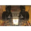   Kit placă de protecție din oțel More4x4 Pentru Toyota Hilux Vigo 2005-2015 (manual) cu bara de fabrică (2 bucăți/set).