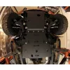   Kit placă de protecție din oțel More4x4 Pentru Volkswagen Amarok (2016-) cu bara de fabrică (3 bucăți/set).