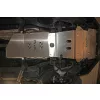   Kit placă de protecție din oțel More4x4 Pentru Toyota Hilux Vigo 05-15 (cu transmisie automată) cu bara de fabrică (2 bucăți/set).