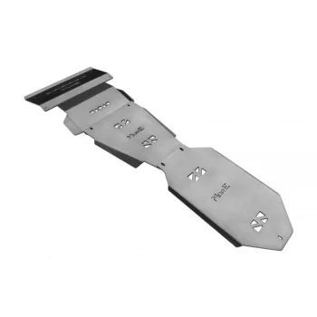   Kit placă de protecție din oțel More4x4 Pentru Mitsubishi Pajero Sport 1 (1996-2008) cu bara de fabrică (3 bucăți/set)
