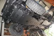 Placă de protecție din oțel More4x4 pentru motorul de la Toyota Land Cruiser J120 / J125
