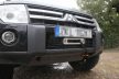 More4x4  Winch mounting plate for Mitsubishi Pajero IV V80, after 2007 all engine versions