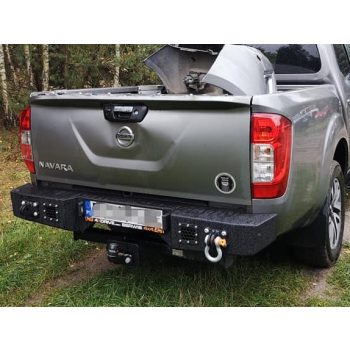   Bara spate din oțel MorE4x4 pentru Nissan Navara D23, NP300 după 2014, toate versiunile de motoare 