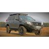   Bara frontală din oțel MorE4x4 cu placă de montare pentru troliu pentru Toyota Land Cruiser J150 2009-2014