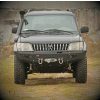   Bara din față din oțel MorE4x4 cu placă pentru troliu pentru Toyota Land Cruiser J90 / J95 1995-2002, toate tipurile de motoare