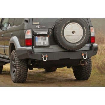   Bare din oțel pentru bara spate MorE4x4 pentru Toyota Land Cruiser J95, lungime 1995-2002, toate tipurile de motoare