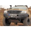   Bare din oțel pentru bara spate MorE4x4 pentru Toyota Land Cruiser J95, lungime 1995-2002, toate tipurile de motoare