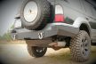 Bumper din oțel MorE4x4 pentru bara spate Toyota Land Cruiser J90 scurt 1995-2002, toate tipurile de motoare