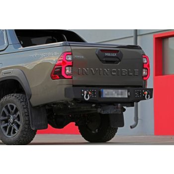   Bara din spate din oțel MorE4x4 pentru Toyota Hilux Revo 2016->; Rocco/Invincible 2020->, toate versiunile de motoare