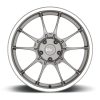   Alumínium felni 19x8.5 ET42 5x108 MR152 SS5 Gunmetal W/ Machined LIP Motegi Racing