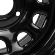 Acél felni 16x8 ET-6 5x127 Sputnik Gloss Black OFD