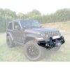   OFD Első acél lökhárító gallytörő ráccsal és csörlőlemzzel - Jeep Gladiator JT 20->; Wrangler JL 18->