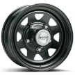 DOTZ Survival Dakar Dark 4x4 acélfelni - 7x16/ET-30 - fekete