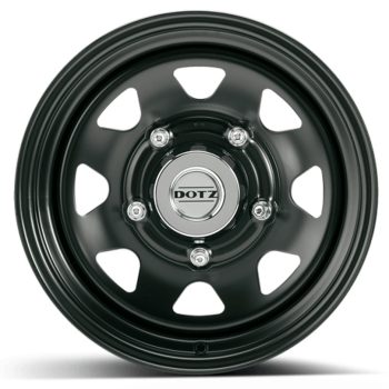   DOTZ Survival Dakar Dark 4x4 acélfelni - 8x16/ET-35 - fekete