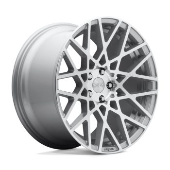   Alloy Wheel 18x8.5 ET35 5x100 R110 BLQ Gloss Silver Machined Rotiform
