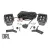 Rough Country Black Series LED fényhíd 2", borostyán DRL - Jeep Wrangler JL 18->; Gladiator JT 20->