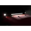 Rough Country Black Series LED fényhíd 2", borostyán DRL - Jeep Wrangler JL 18->; Gladiator JT 20->