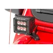 Rough Country Black Series LED fényhíd 2", borostyán DRL - Jeep Wrangler JL 18->; Gladiator JT 20->