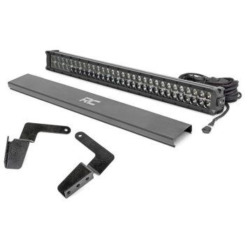   Rough Country Black Series LED fényhíd 30", fehér DRL - Toyota FJ Cruiser 07-14
