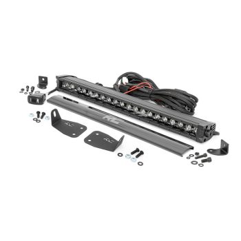   Rough Country Black Series LED fényhíd 20", fehér DRL - Ford Bronco Sport 21->