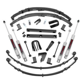   Rough Country futómű emelő szett  102mm - Jeep Wrangler YJ 87-95 (szervokormányos)