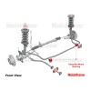 NOLATHANE Front Sway bar - mount bushing 20mm