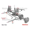 NOLATHANE Front Sway bar - mount bushing 20mm