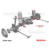 NOLATHANE Rear Sway bar - mount bushing 16mm